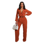 Fashion Loose Women's Solid Color Jumpsuit