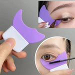 1Pcs Eye Makeup Aid Professional Eyeliner Template Mascara Baffle Eyeliner Tool Eyebrow Eyeliner Shaper Assistant Beauty Tool