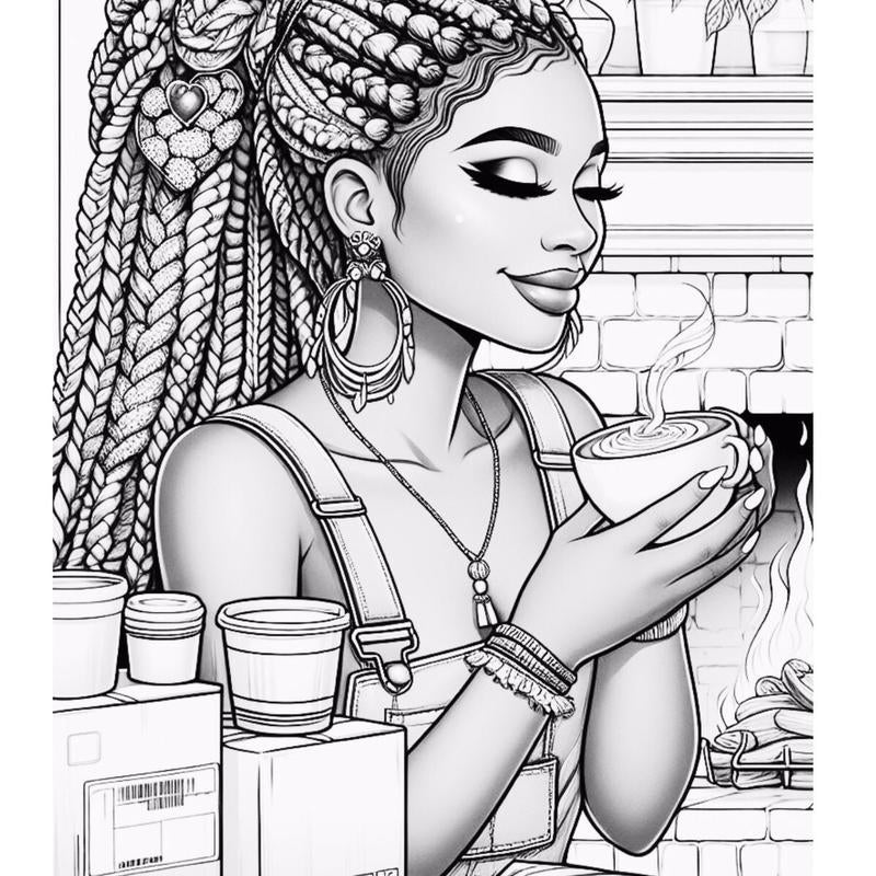 Prettyboujie & Ratchet Coloring: I Love Me Adult Coloring Activity Book