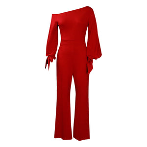 Fashion Women's Casual High Waist Jumpsuit