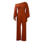 Fashion Women's Casual High Waist Jumpsuit