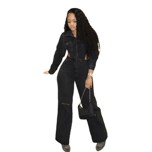 European And American Stretch Jumpsuit Fashion Jumpsuit