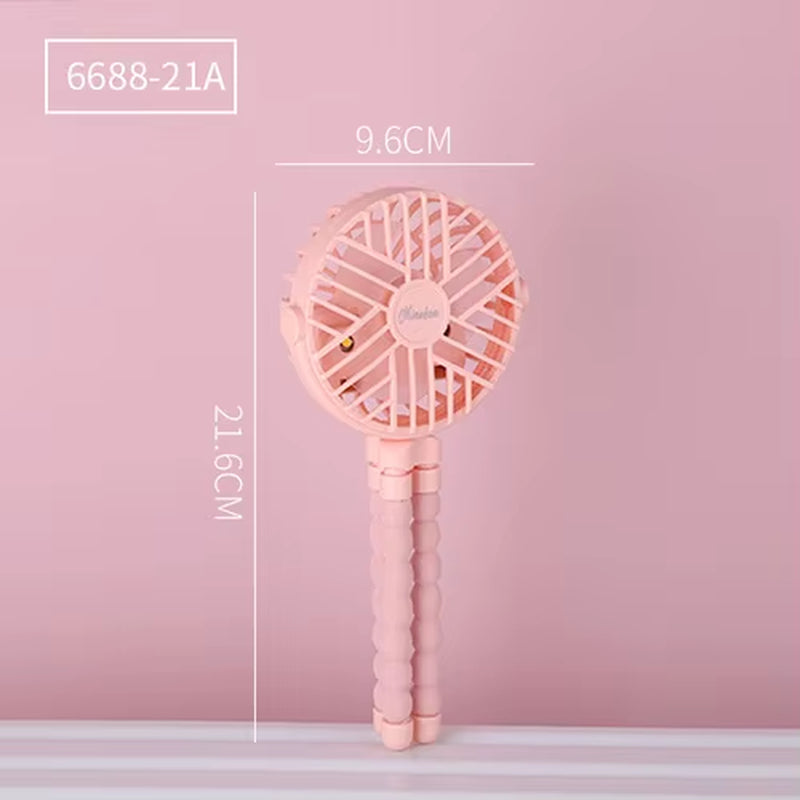 Fan for Cart Stroller Fan Portable Outdoor Fan Clip on for Baby 600Mah USB Rechargeable Handheld Electric Fan for Home 3 Speeds