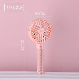 Fan for Cart Stroller Fan Portable Outdoor Fan Clip on for Baby 600Mah USB Rechargeable Handheld Electric Fan for Home 3 Speeds