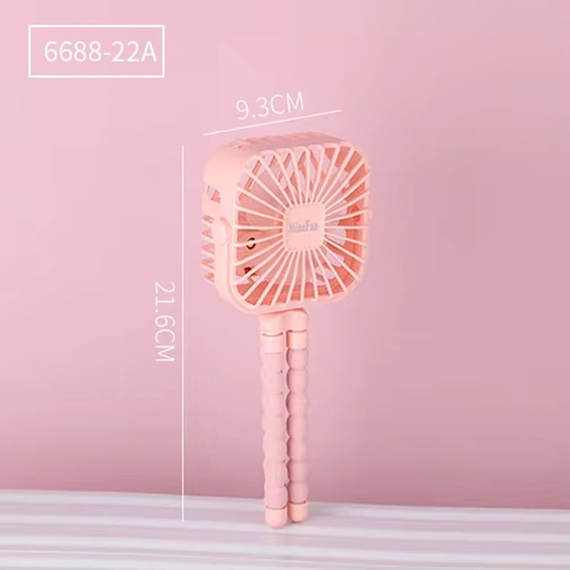 Fan for Cart Stroller Fan Portable Outdoor Fan Clip on for Baby 600Mah USB Rechargeable Handheld Electric Fan for Home 3 Speeds